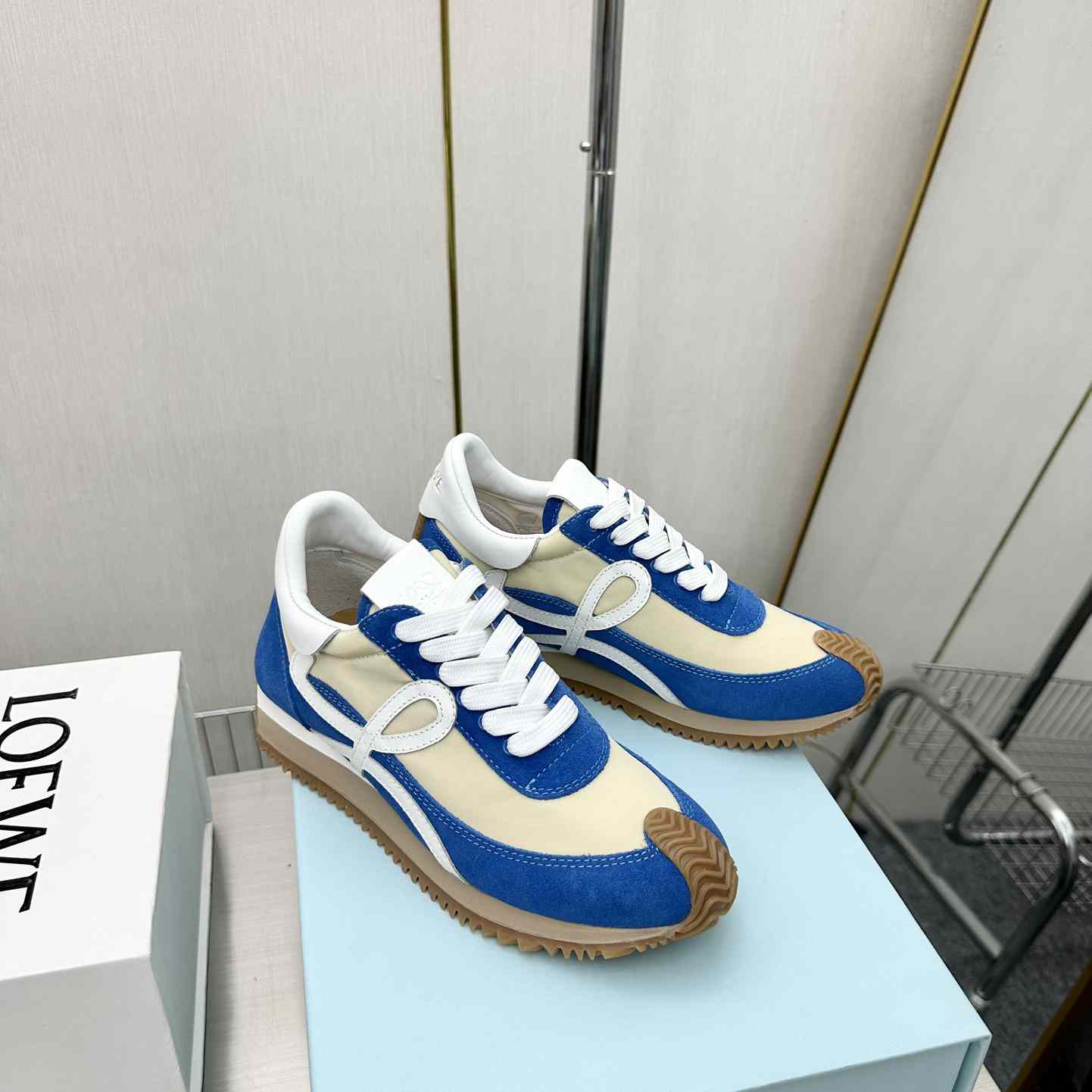 Loewe Flow Runner In Nylon And Suede - PerfectKickZ