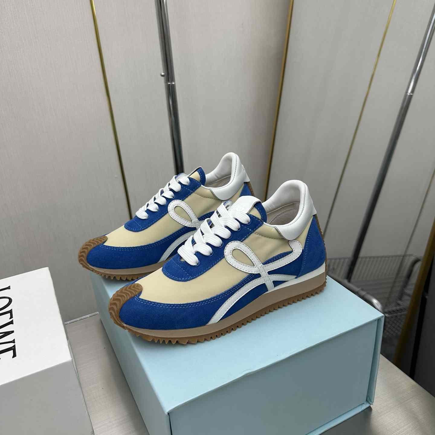 Loewe Flow Runner In Nylon And Suede - PerfectKickZ