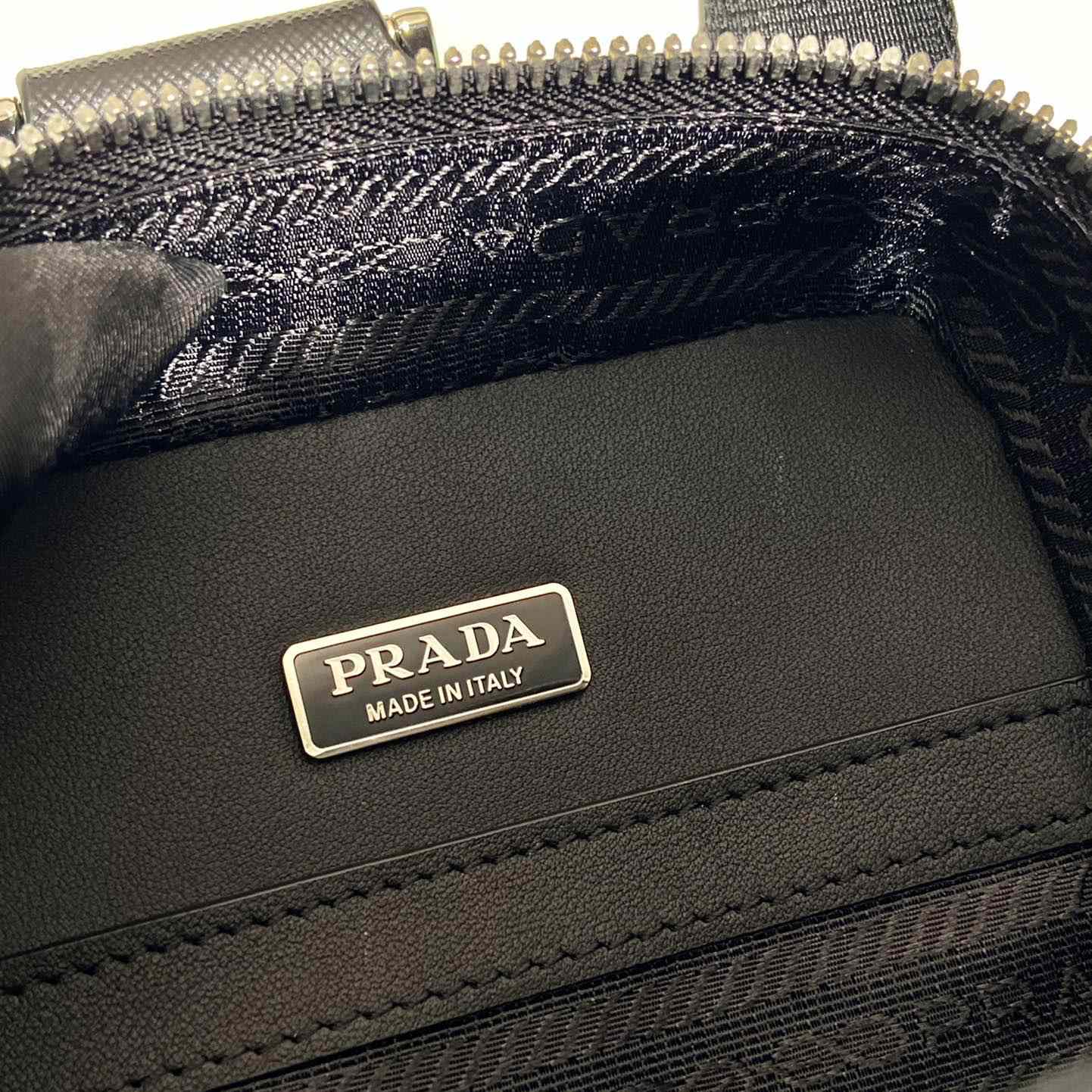 Prada Brique Saffiano Leather Bag - PerfectKickZ