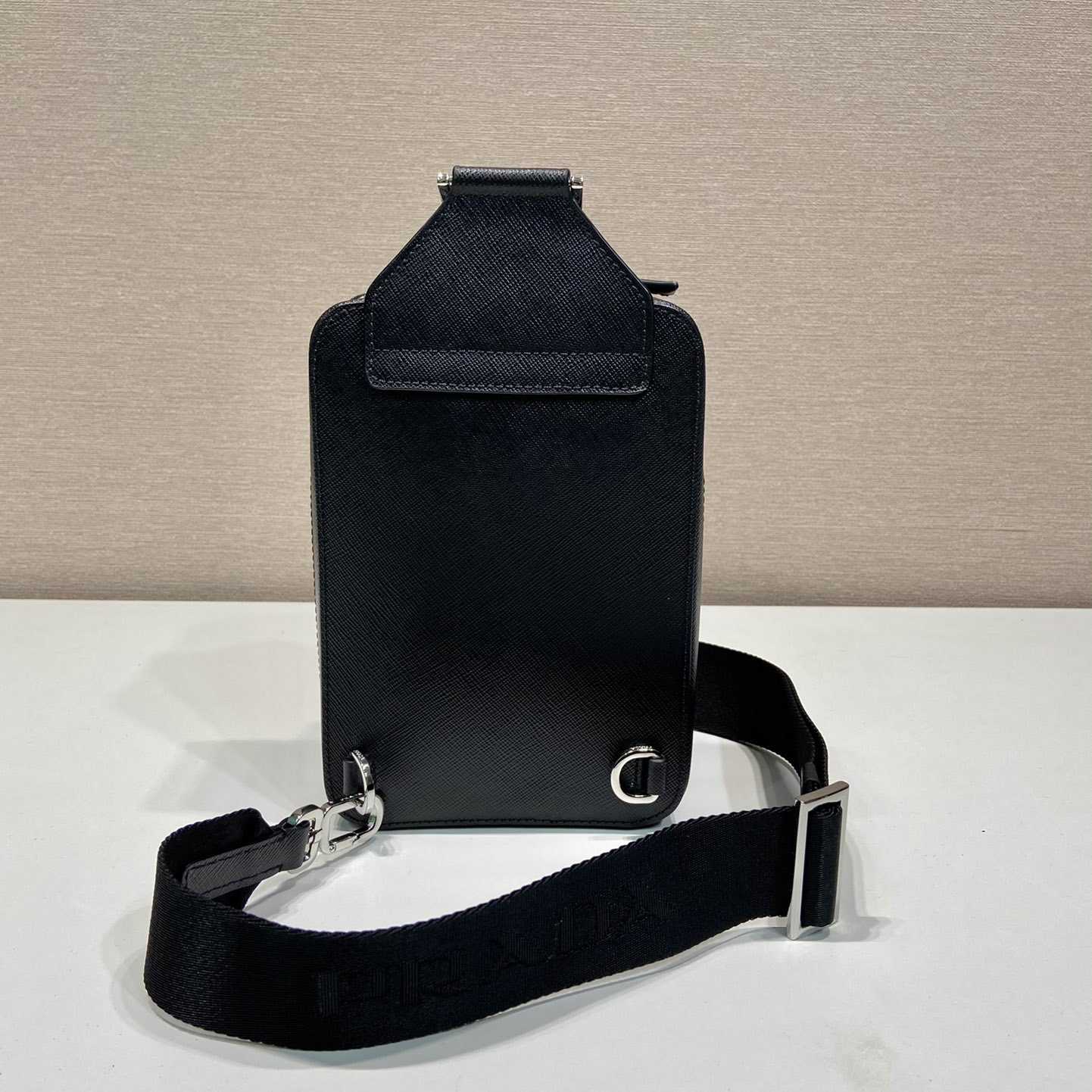 Prada Brique Saffiano Leather Bag - PerfectKickZ
