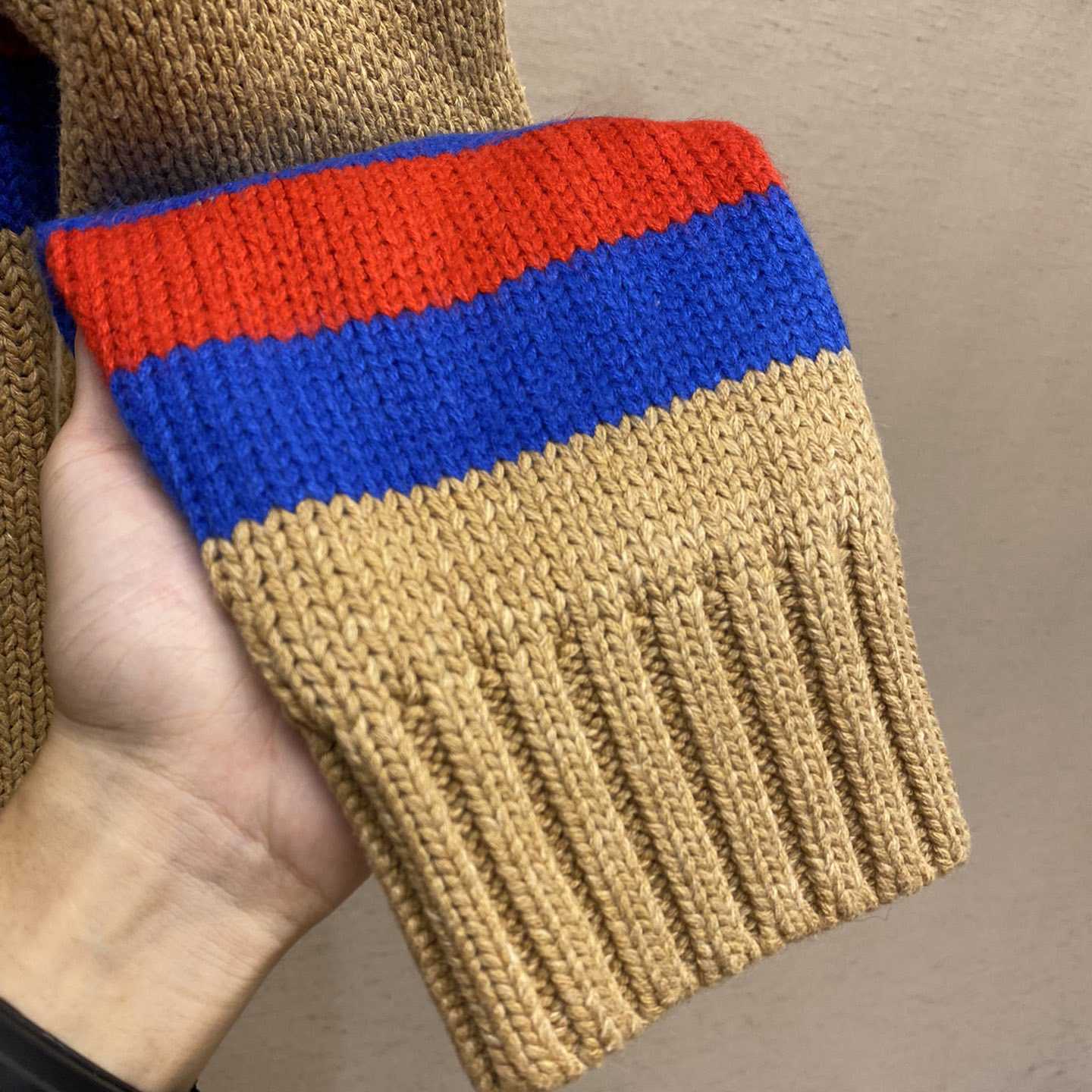 Gucci Wool Mohair Sweater With Web Intarsia - PerfectKickZ