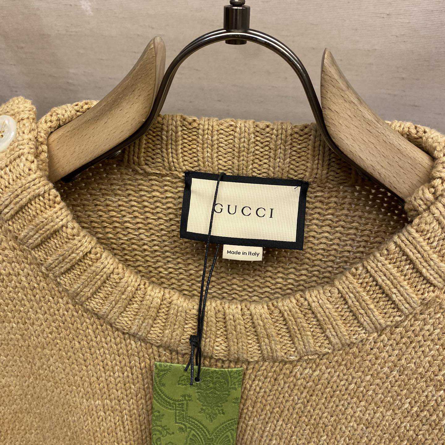 Gucci Wool Mohair Sweater With Web Intarsia - PerfectKickZ