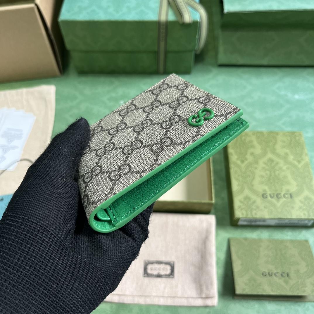 Gucci Wallet With GG Detail - 