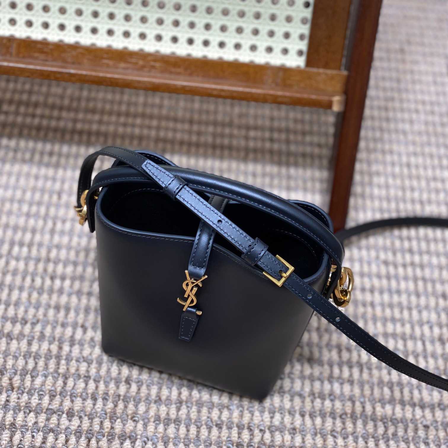 Saint Laurent Le 37 Mini In Shiny Leather - PerfectKickZ