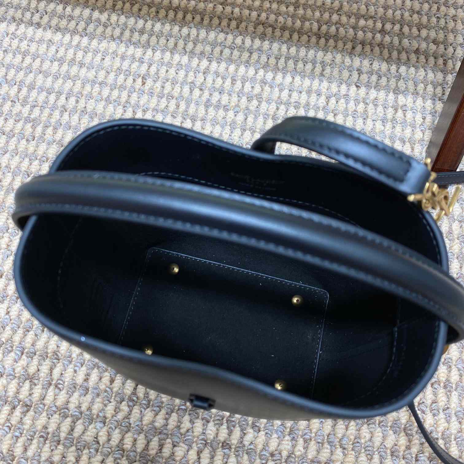 Saint Laurent Le 37 Mini In Shiny Leather - PerfectKickZ