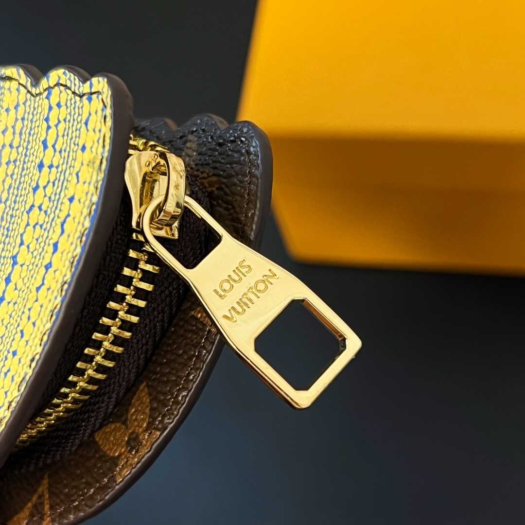Louis Vuitton LV x YK Pumpkin Coin Purse - PerfectKickZ