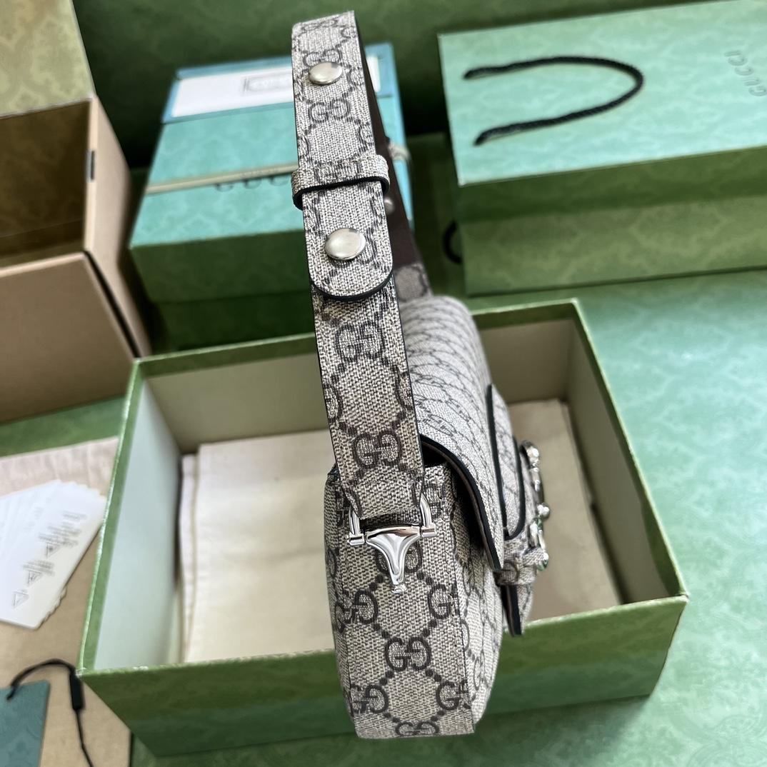 Gucci Horsebit 1955 Small Shoulder Bag - PerfectKickZ