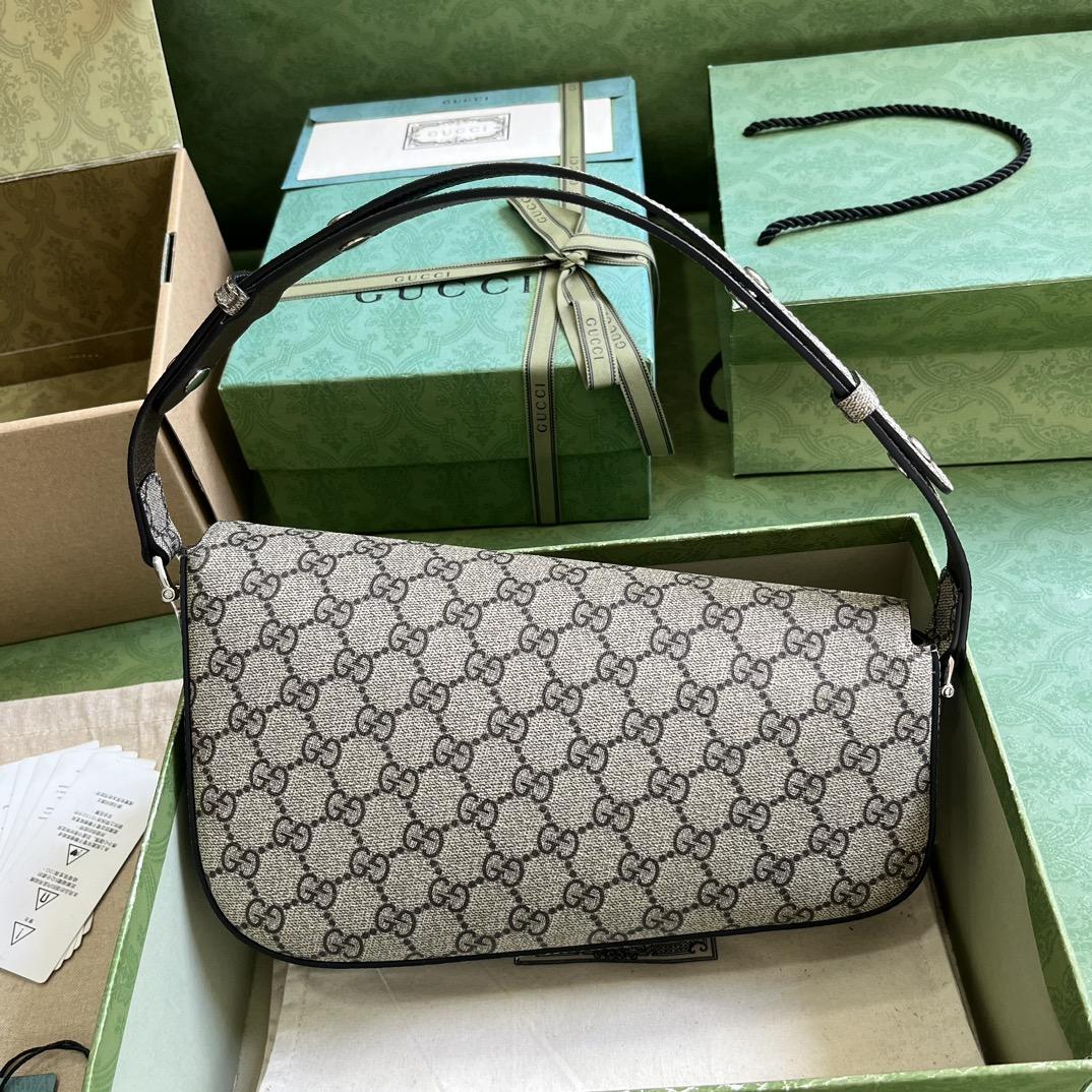 Gucci Horsebit 1955 Small Shoulder Bag - PerfectKickZ