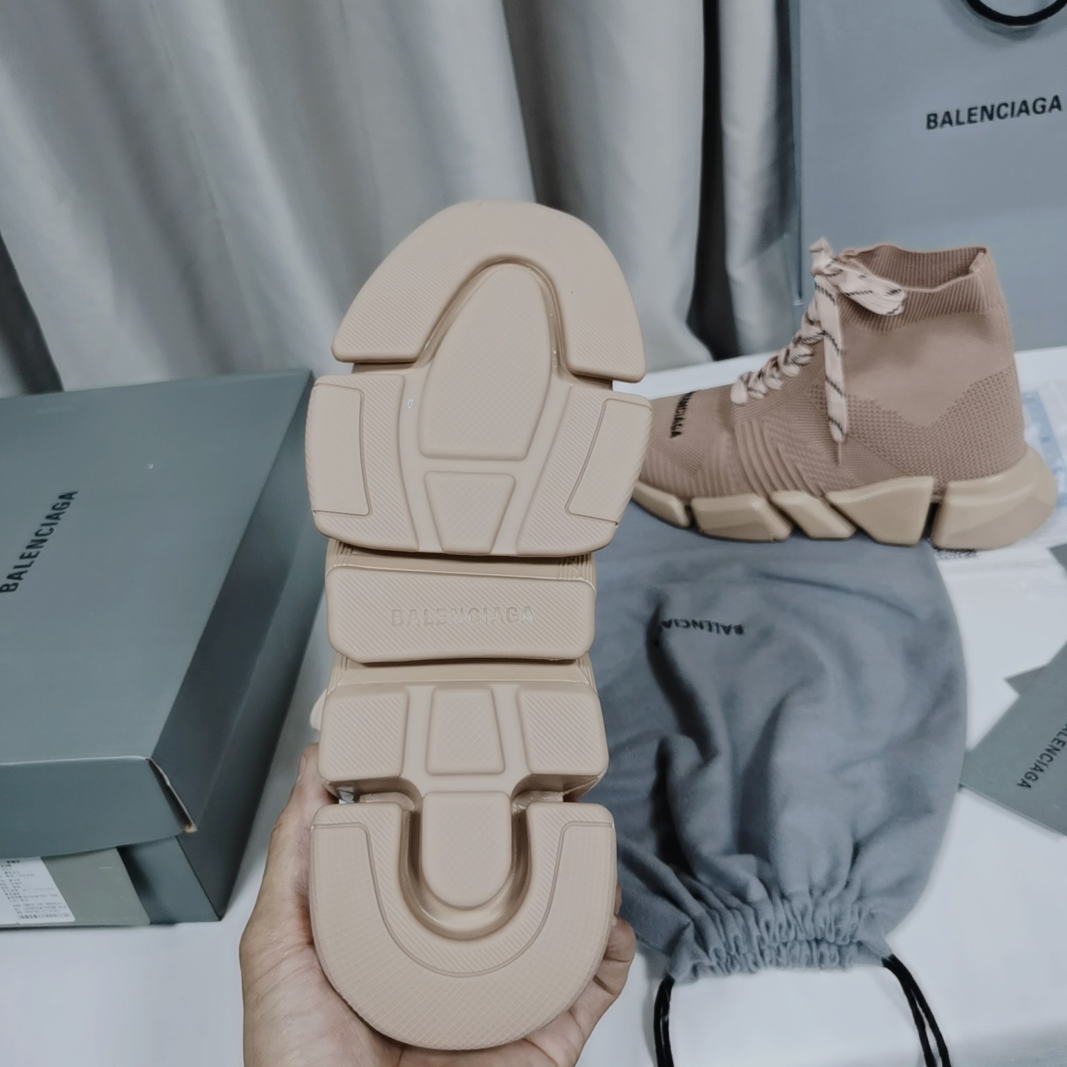 Balenciaga Speed 2.0 Lace Up Shoes - PerfectKickZ