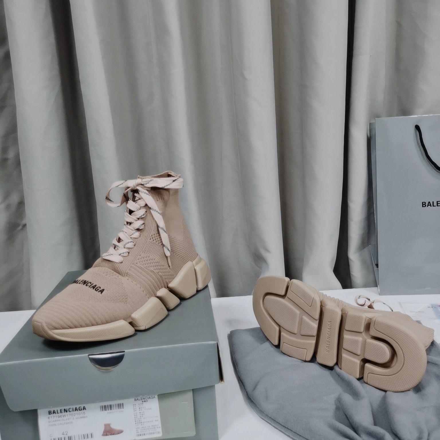 Balenciaga Speed 2.0 Lace Up Shoes - PerfectKickZ