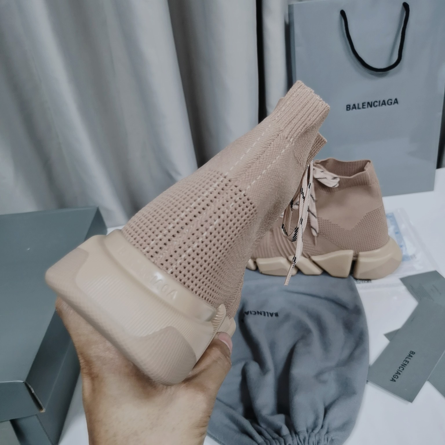 Balenciaga Speed 2.0 Lace Up Shoes - PerfectKickZ