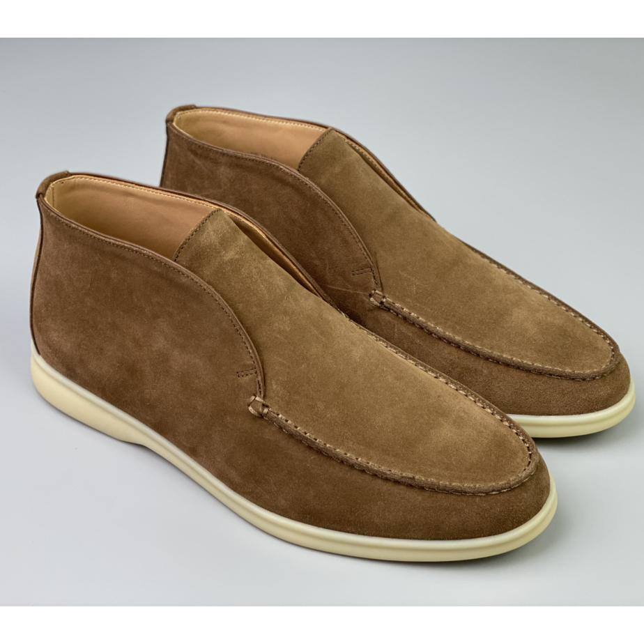 Loro Piana White Sole Summer Walk Loafers - PerfectKickZ