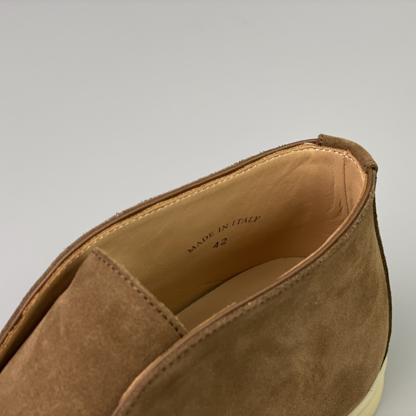 Loro Piana White Sole Summer Walk Loafers - PerfectKickZ