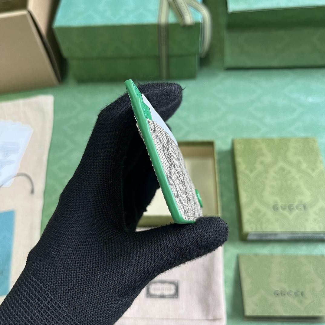Gucci Card Case With GG Detail - PerfectKickZ