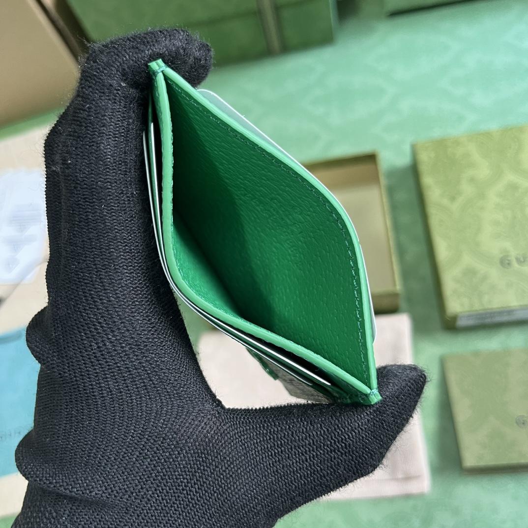 Gucci Card Case With GG Detail - PerfectKickZ