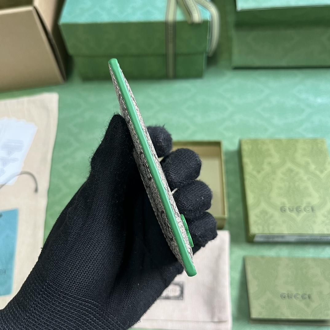 Gucci Card Case With GG Detail - PerfectKickZ