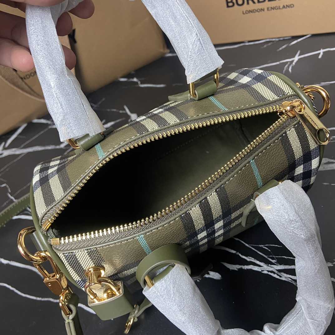 Burberry Check Mini Bowling Bag - PerfectKickZ