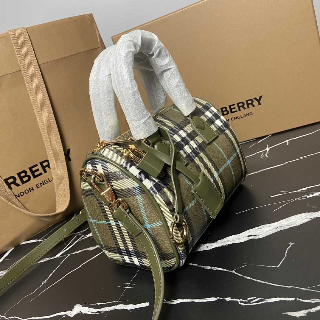 Burberry Check Mini Bowling Bag - PerfectKickZ