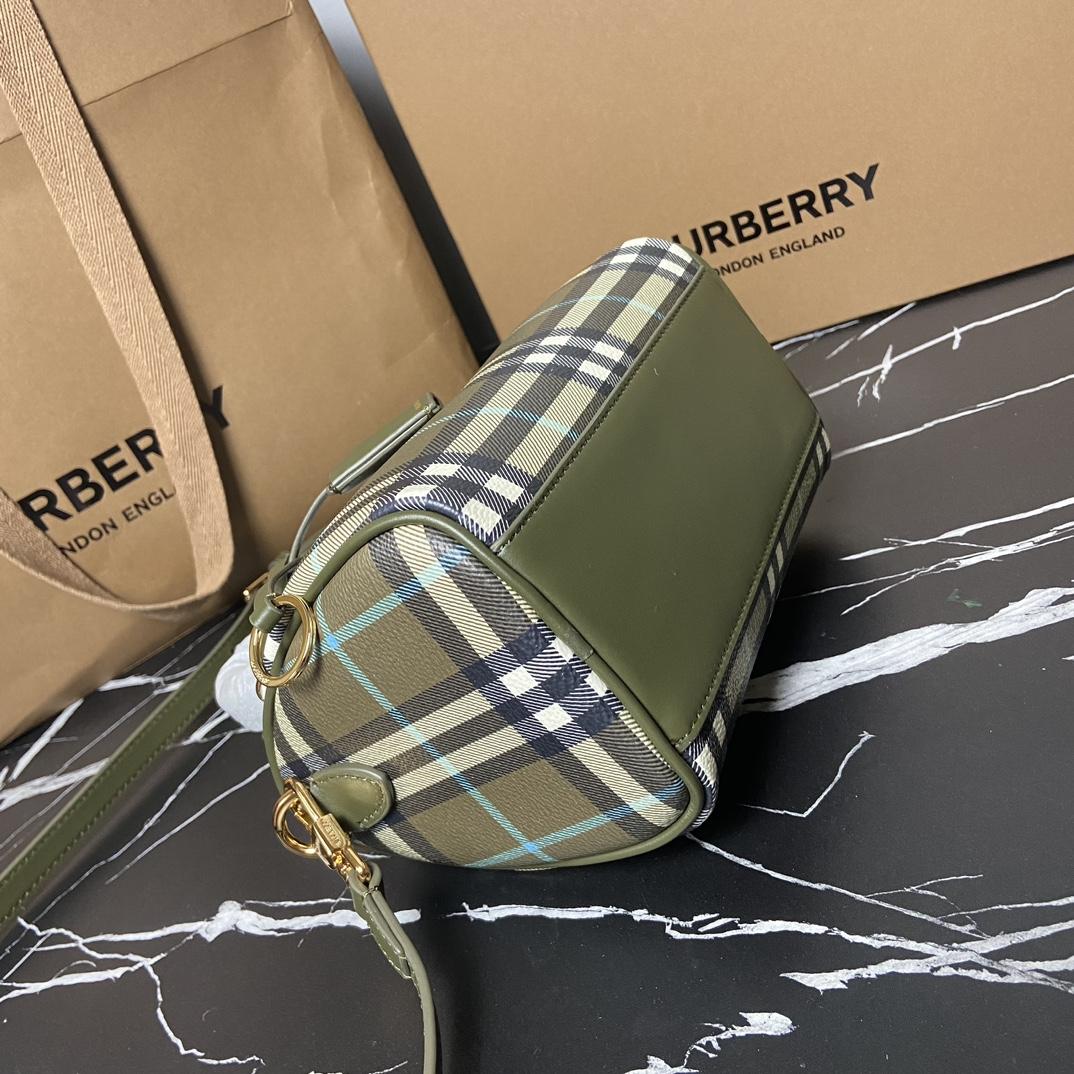 Burberry Check Mini Bowling Bag - PerfectKickZ