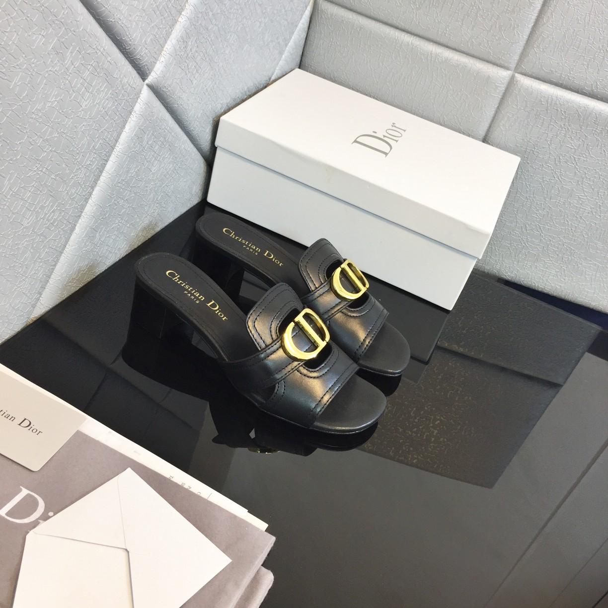 Dior 30 Montaigne Heeled Slide - PerfectKickZ