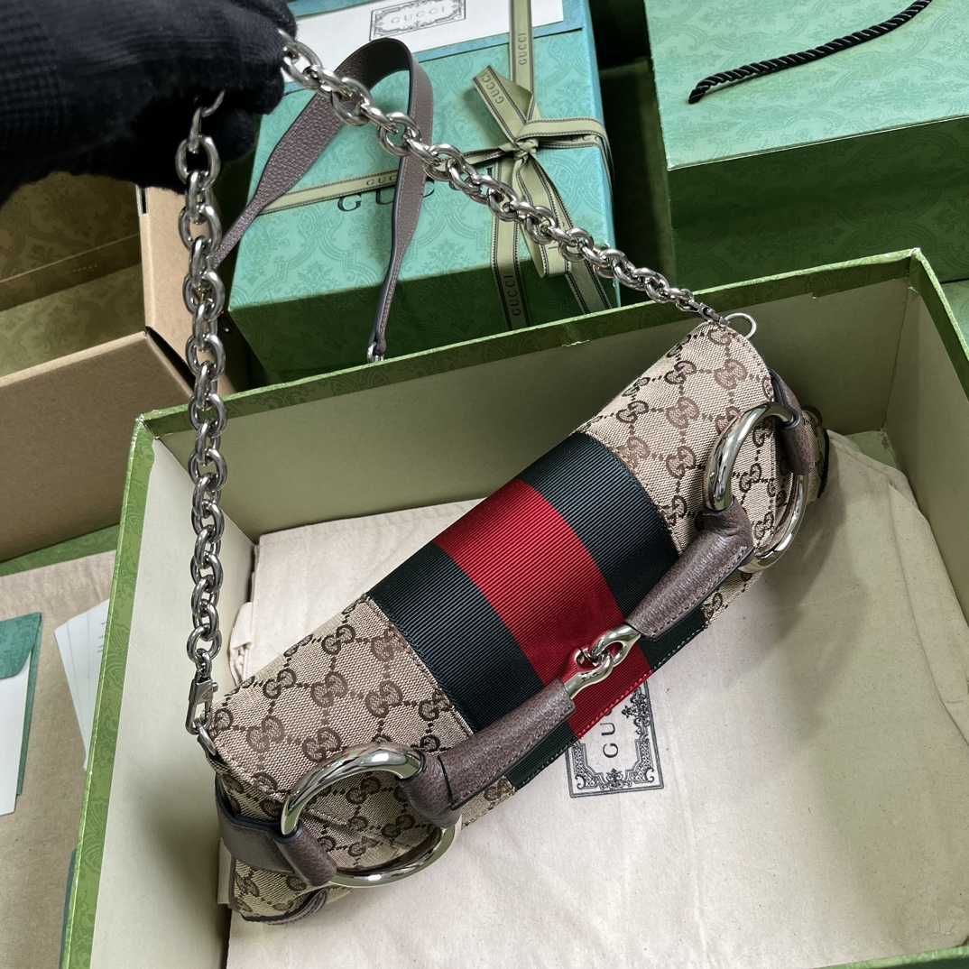Gucci Horsebit Chain Medium Shoulder Bag (38x 15x 16cm) - PerfectKickZ