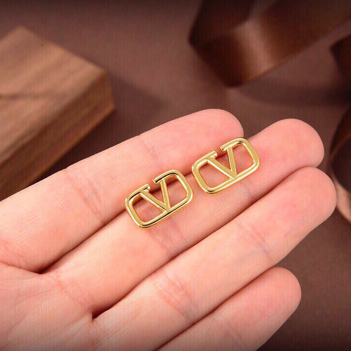 Valenti VLogo Signature Metal Earrings - PerfectKickZ