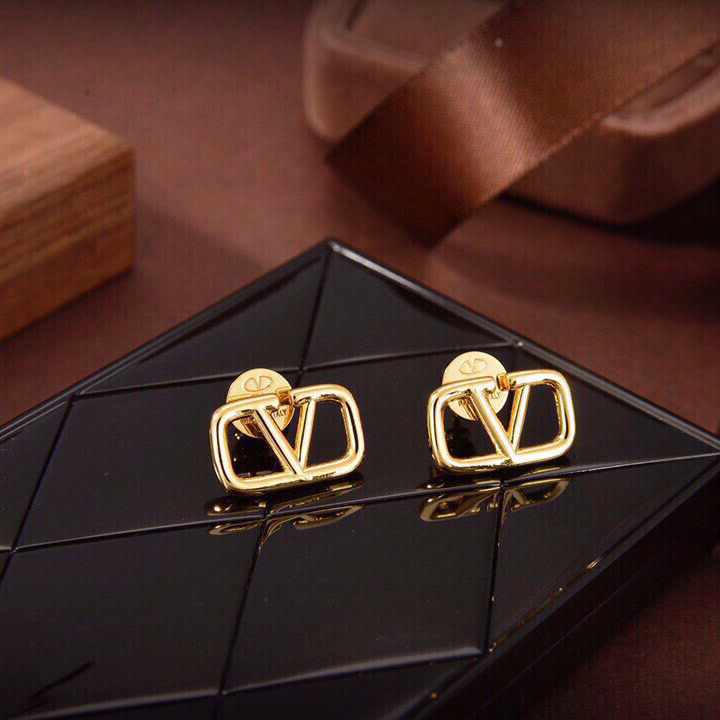 Valenti VLogo Signature Metal Earrings - PerfectKickZ