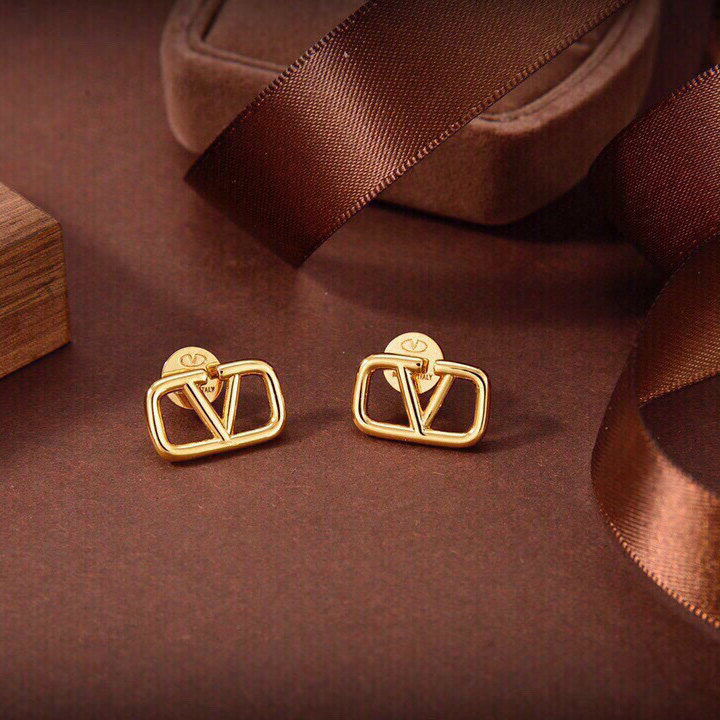 Valenti VLogo Signature Metal Earrings - PerfectKickZ