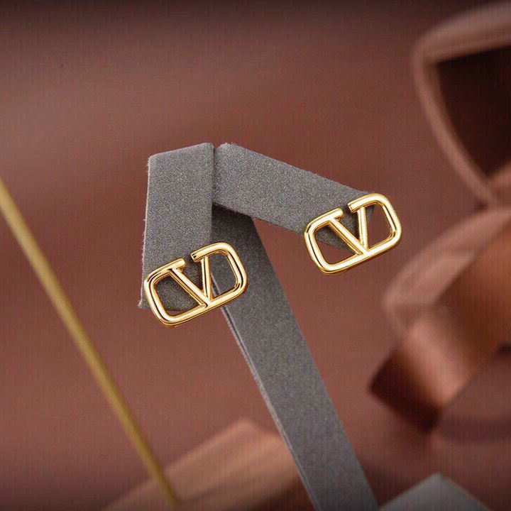 Valenti VLogo Signature Metal Earrings - PerfectKickZ