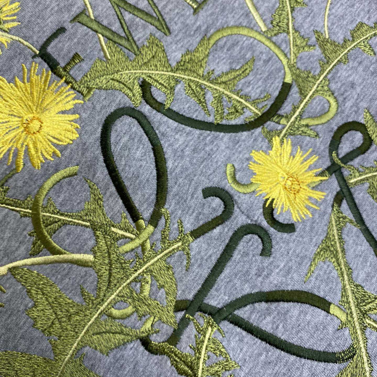 Loewe Anagram Flowers Hoodie In Cotton - PerfectKickZ