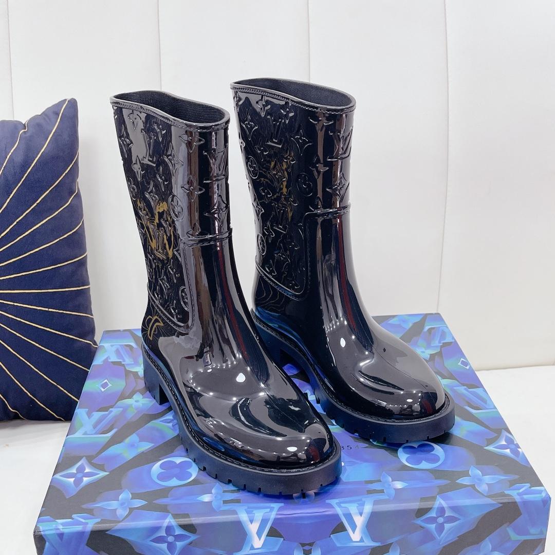 Louis Vuitton Drops Flat Half Boot - PerfectKickZ