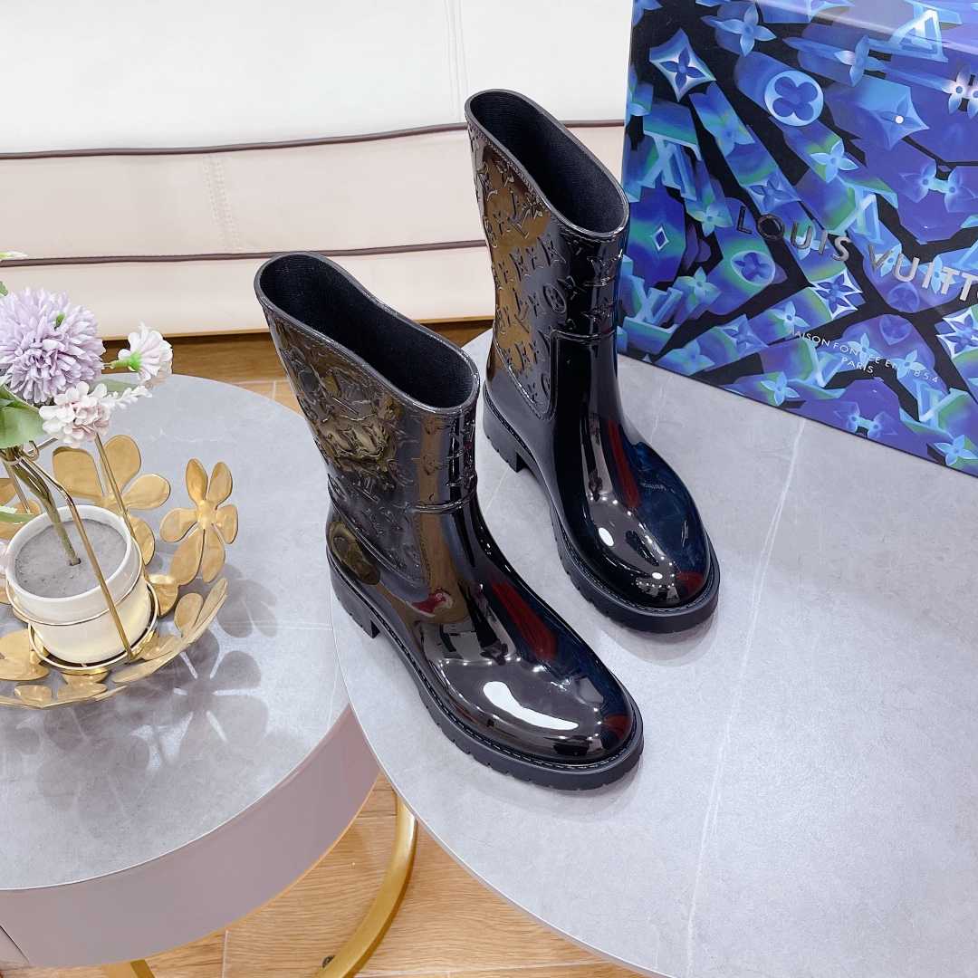 Louis Vuitton Drops Flat Half Boot - PerfectKickZ