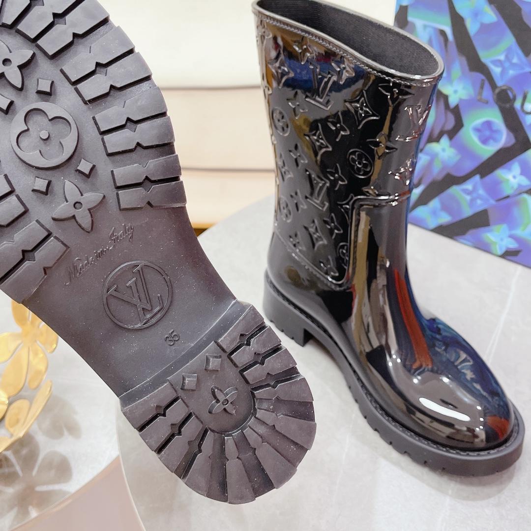 Louis Vuitton Drops Flat Half Boot - PerfectKickZ