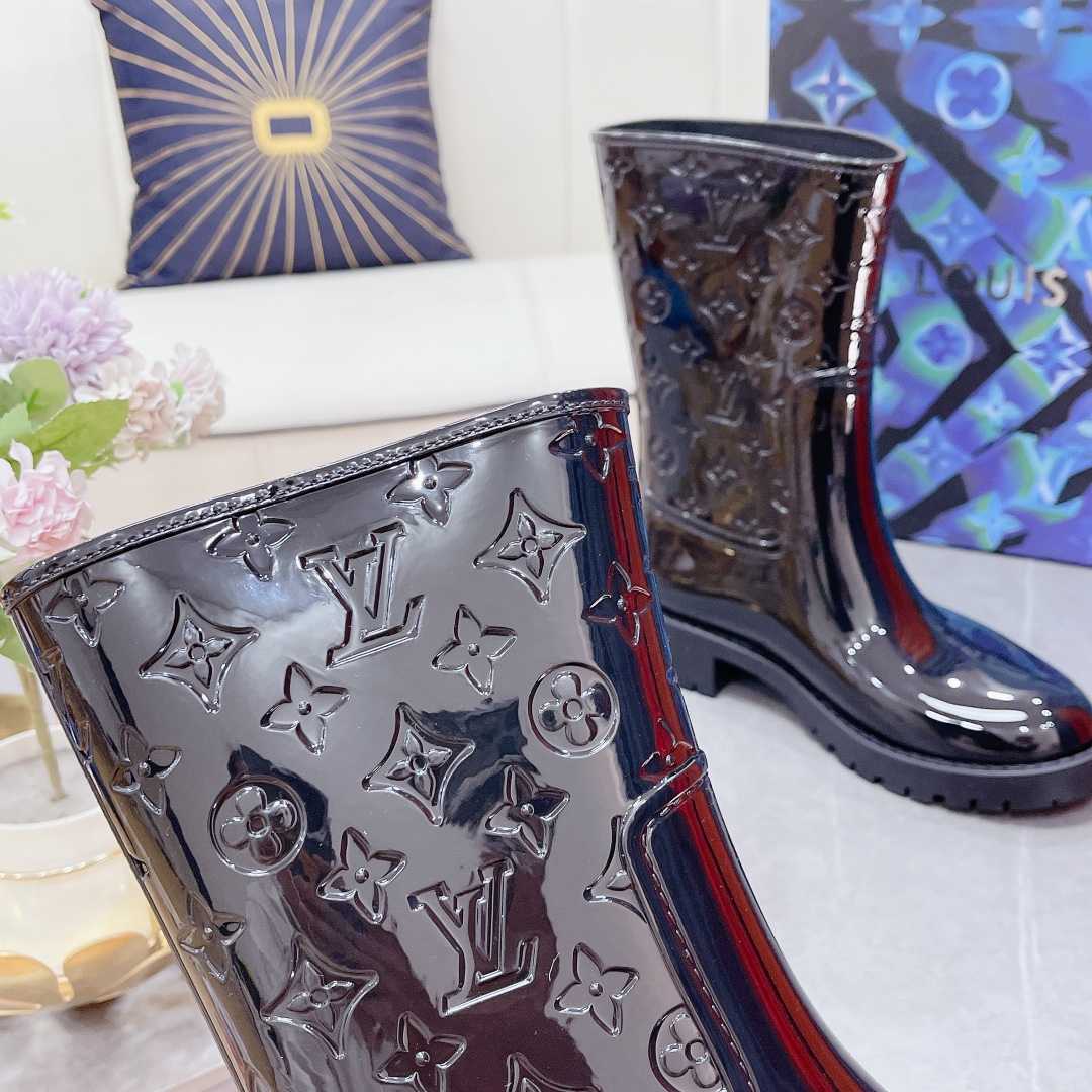 Louis Vuitton Drops Flat Half Boot - PerfectKickZ