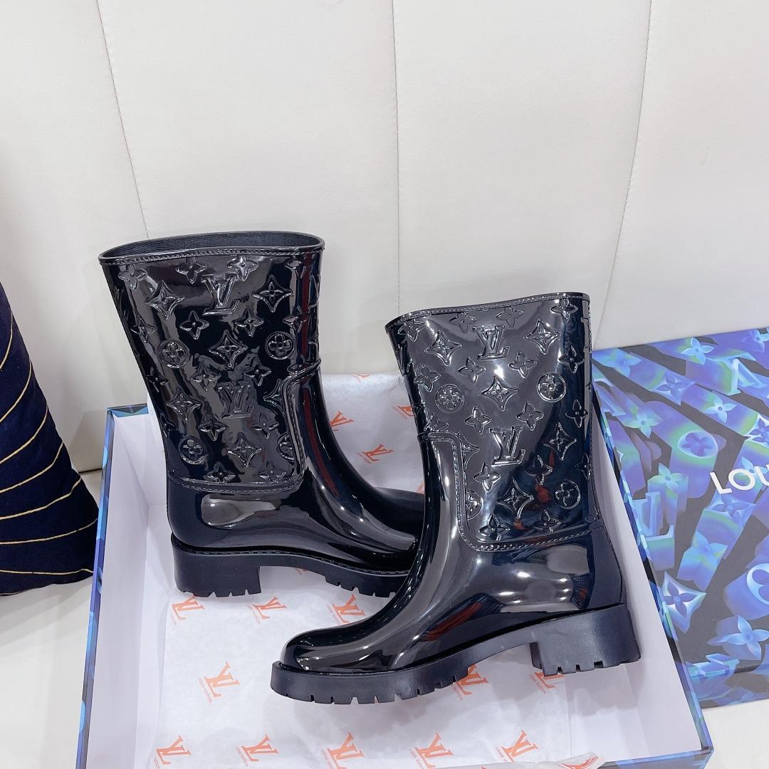 Louis Vuitton Drops Flat Half Boot - PerfectKickZ
