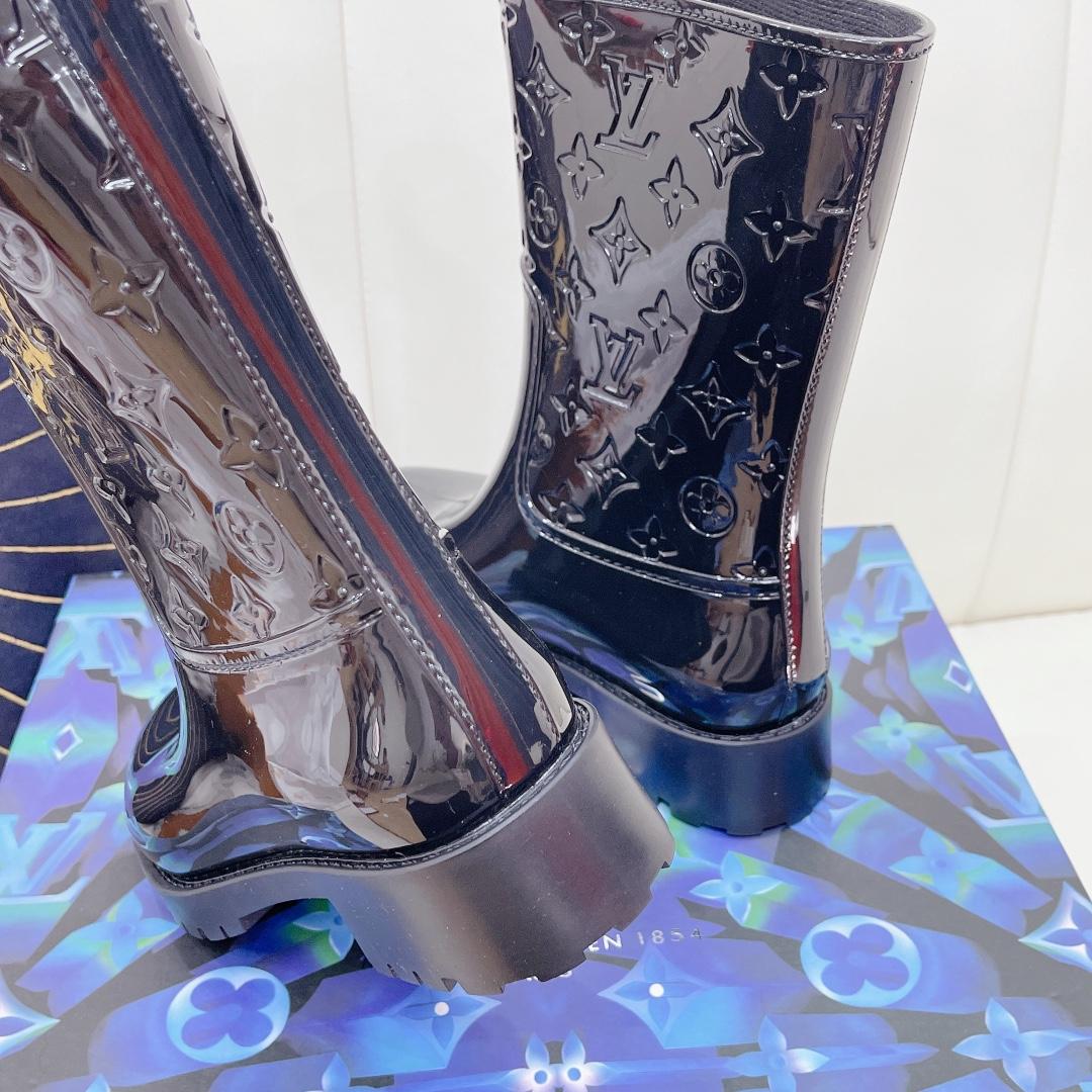 Louis Vuitton Drops Flat Half Boot - PerfectKickZ
