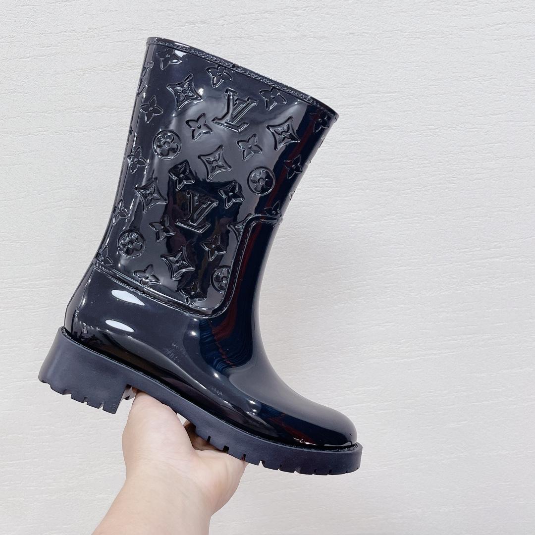 Louis Vuitton Drops Flat Half Boot - PerfectKickZ