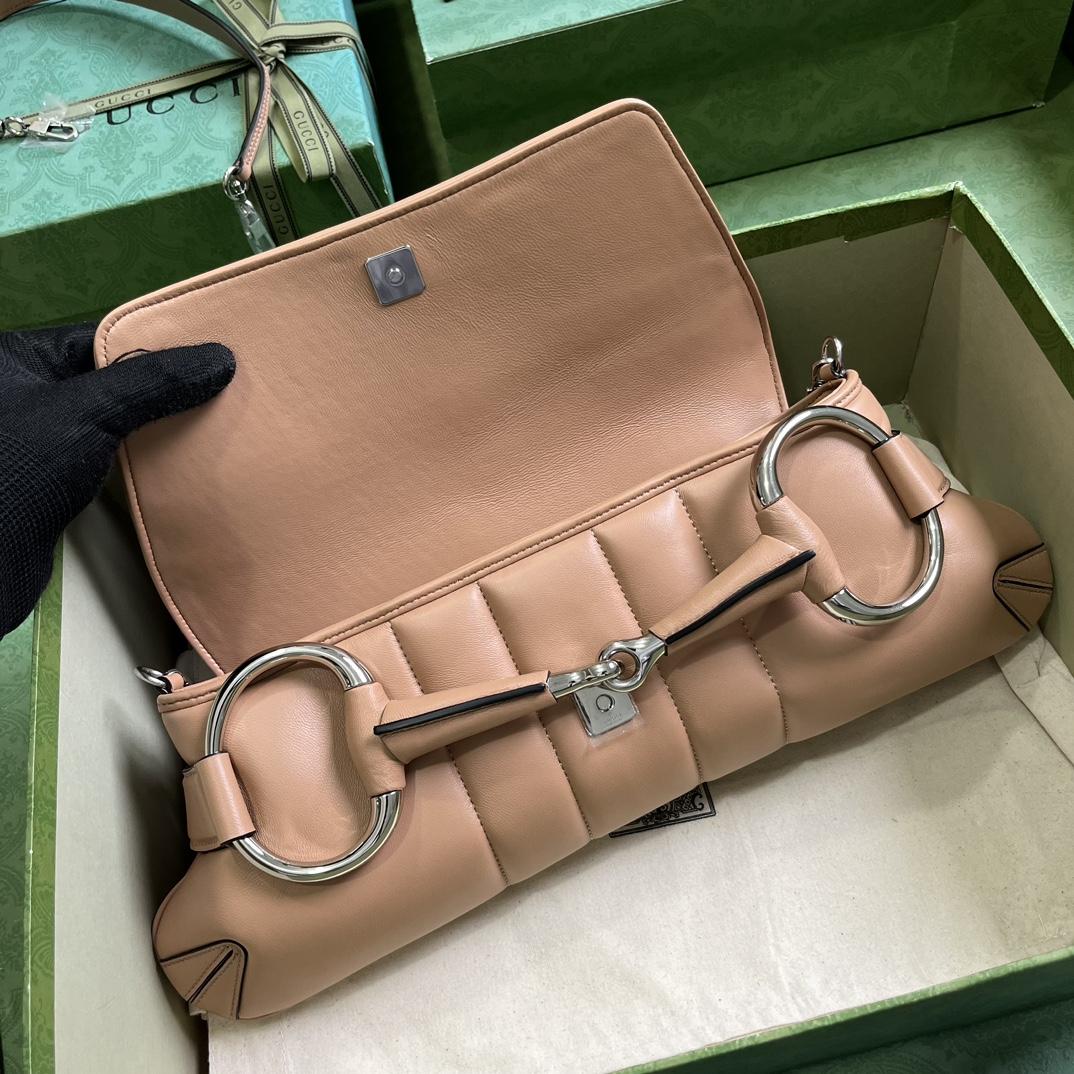 Gucci Horsebit Chain Medium Shoulder Bag (38x 15x 16cm) - PerfectKickZ