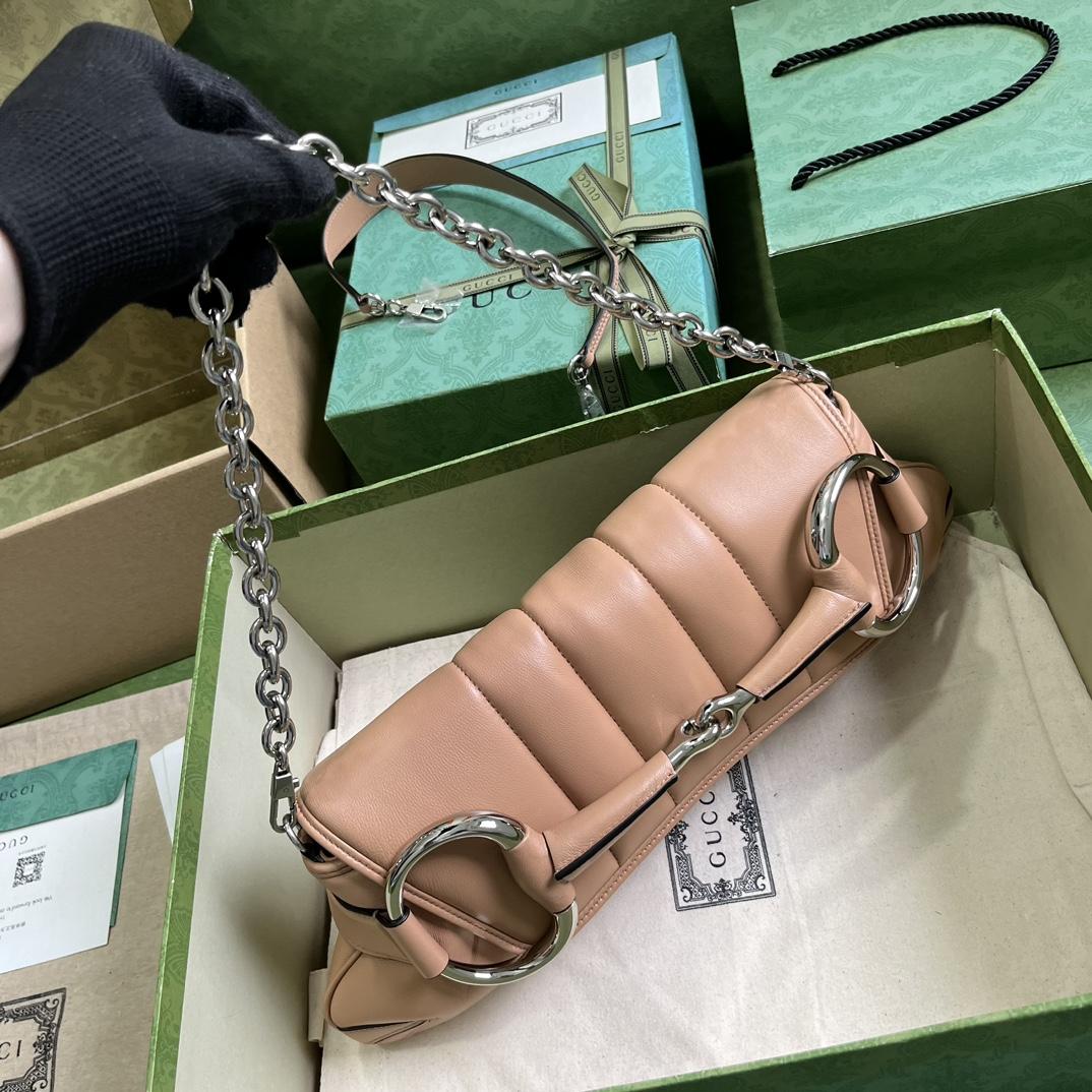Gucci Horsebit Chain Medium Shoulder Bag (38x 15x 16cm) - PerfectKickZ
