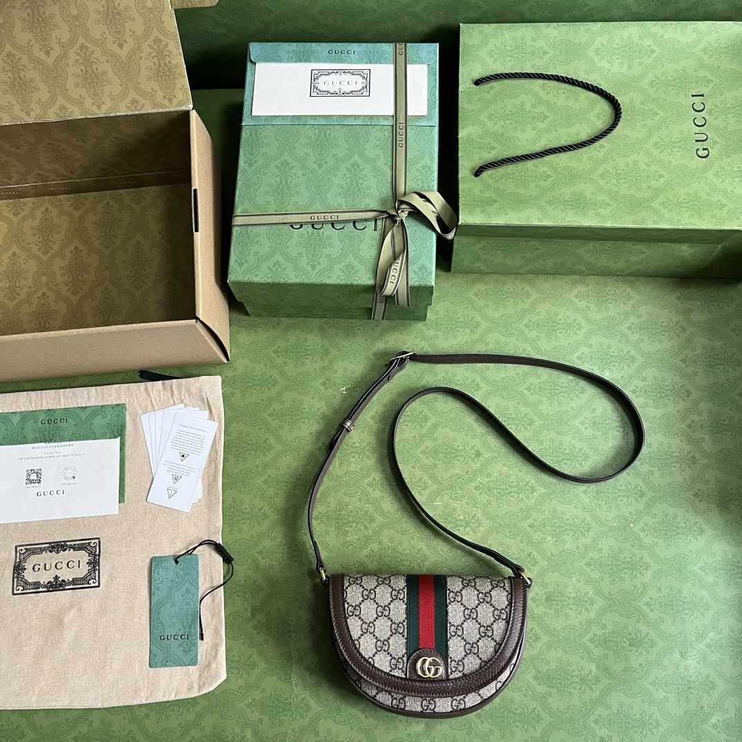 Gucci Ophidia Mini GG Shoulder Bag - PerfectKickZ