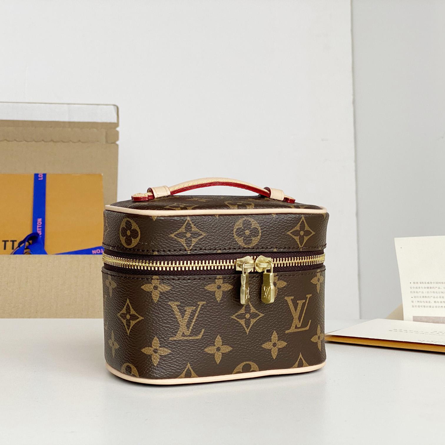 Louis Vuitton Nice Nano Toiletry Pouch  (14 x 10.2 x 8.5cm)  M44936 - PerfectKickZ