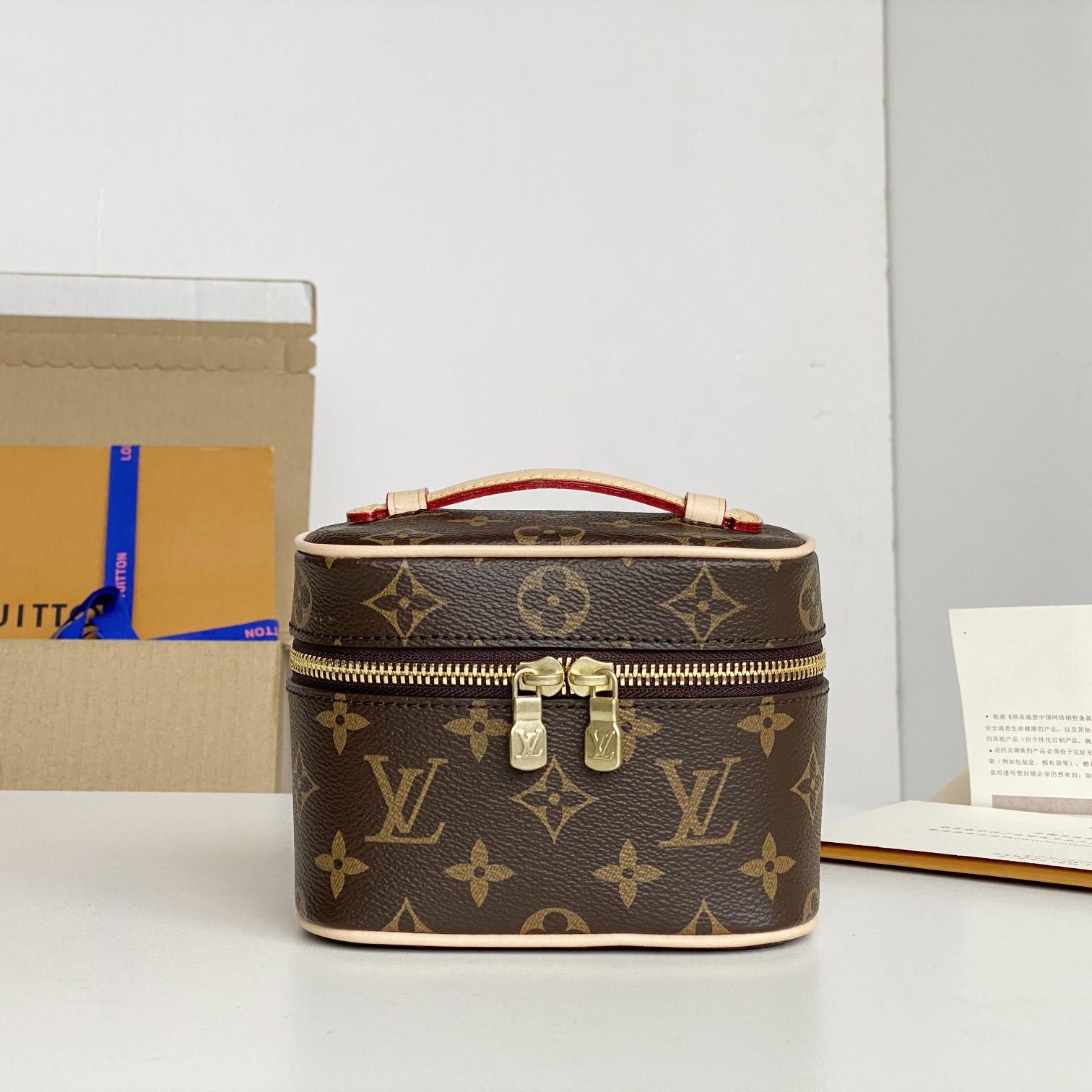 Louis Vuitton Nice Nano Toiletry Pouch  (14 x 10.2 x 8.5cm)  M44936 - PerfectKickZ