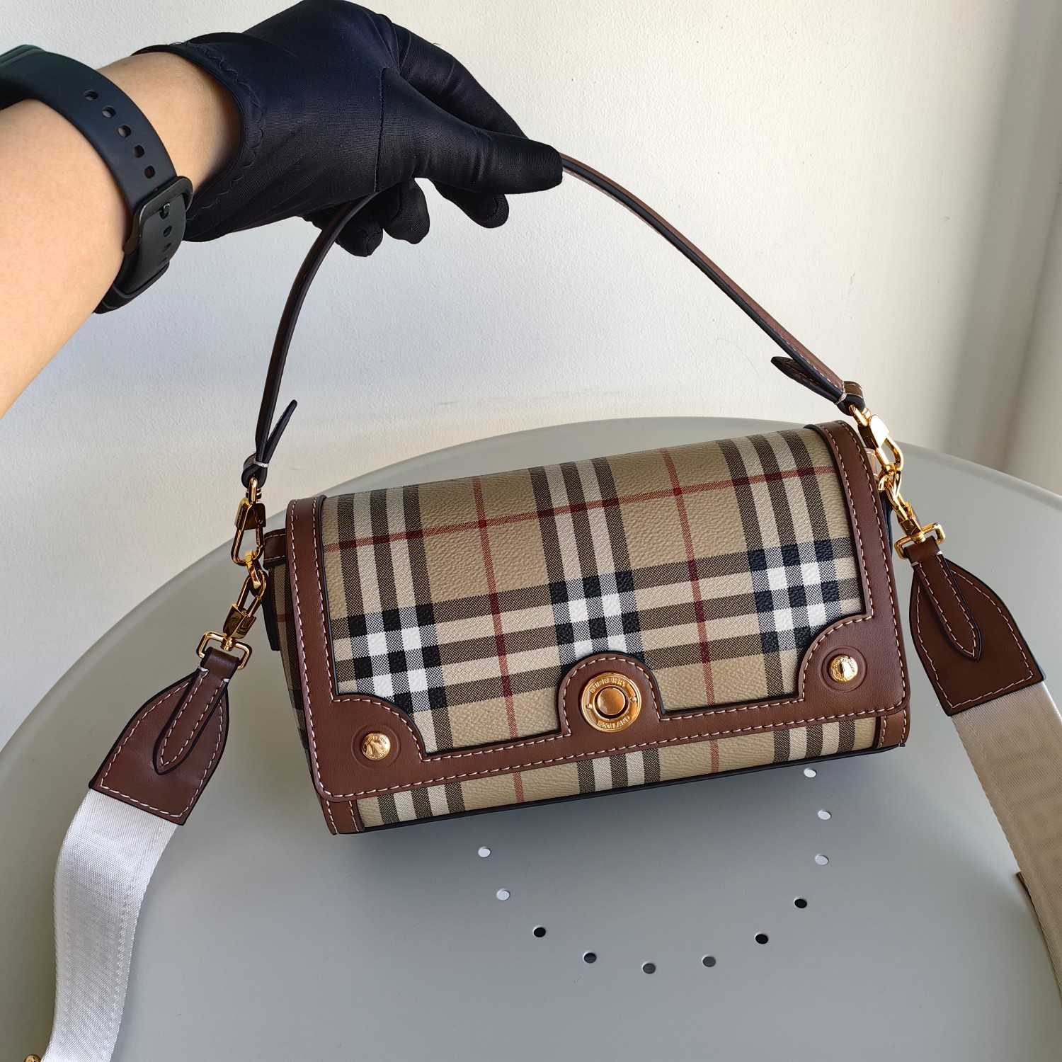 Burberry Top Handle Note Bag - 