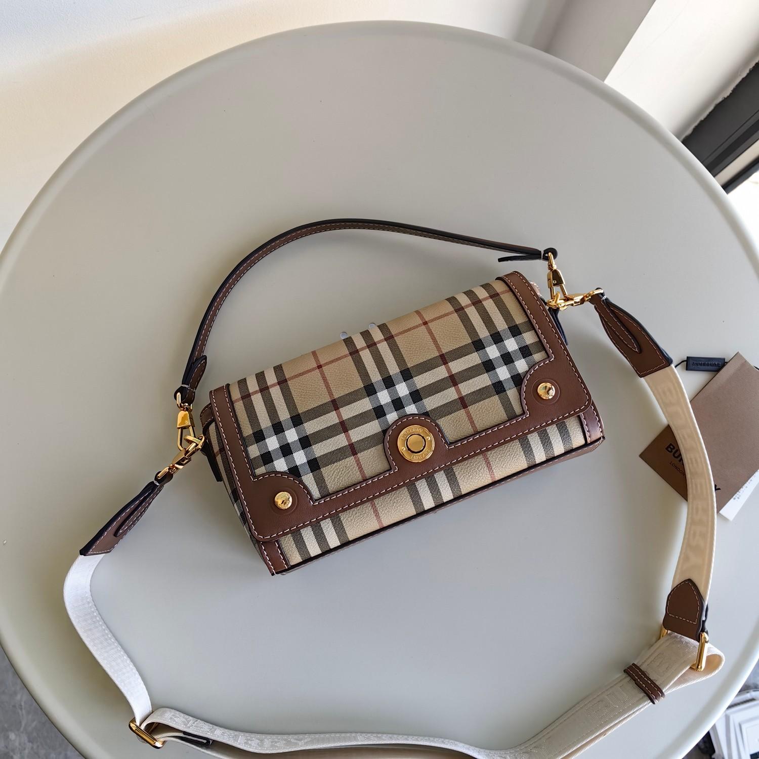Burberry Top Handle Note Bag - 