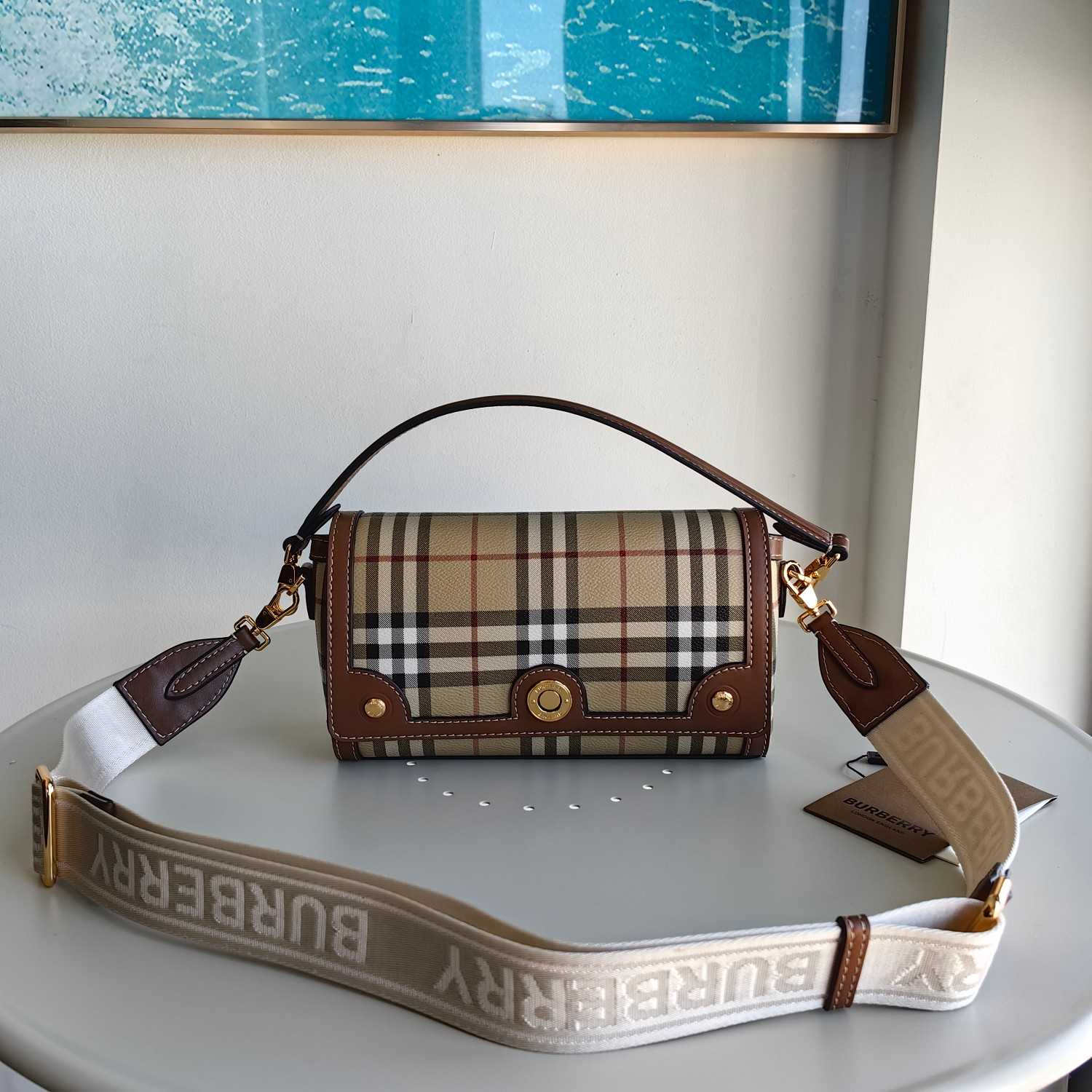 Burberry Top Handle Note Bag - PerfectKickZ