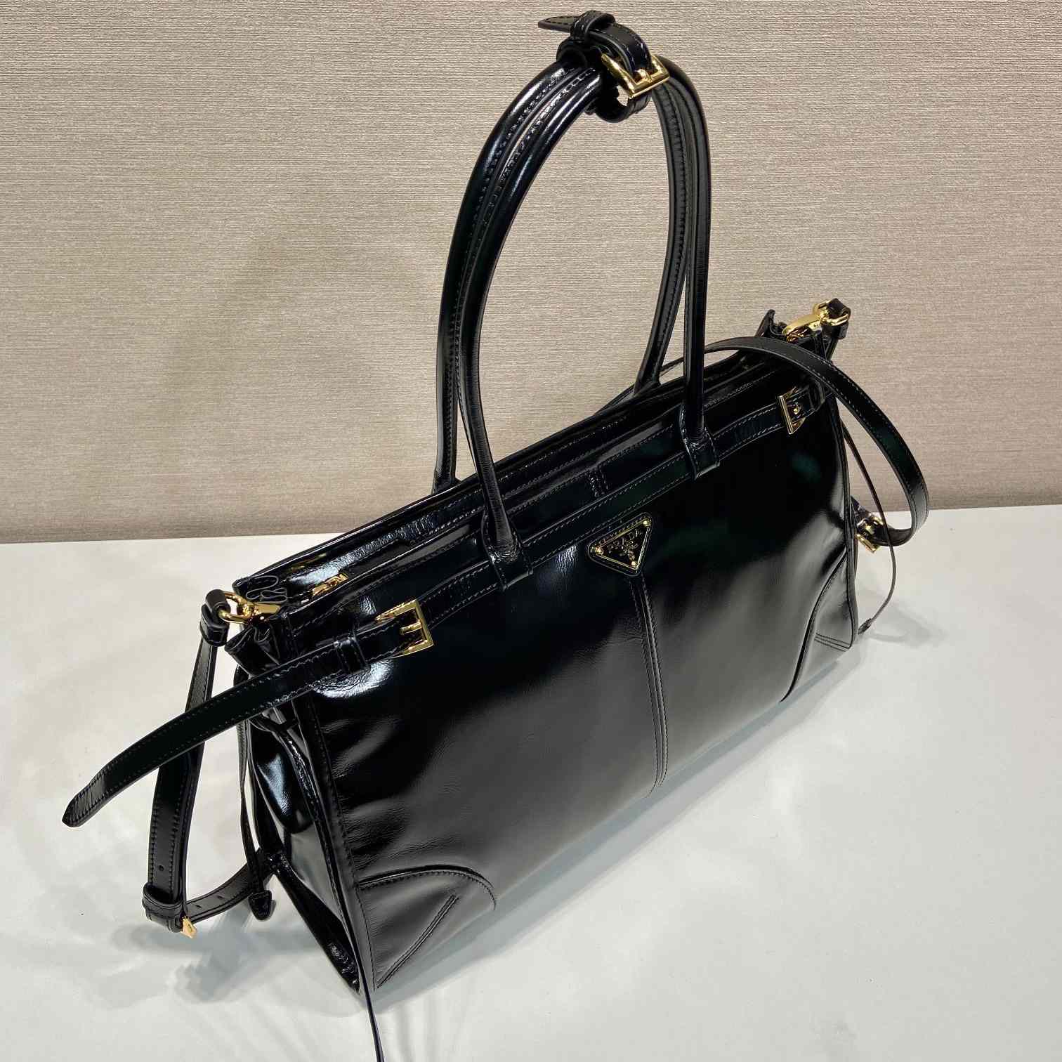 Prada Large Leather Handbag - PerfectKickZ