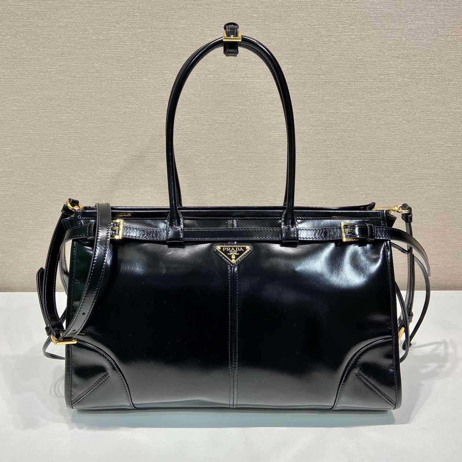 Prada Large Leather Handbag - PerfectKickZ