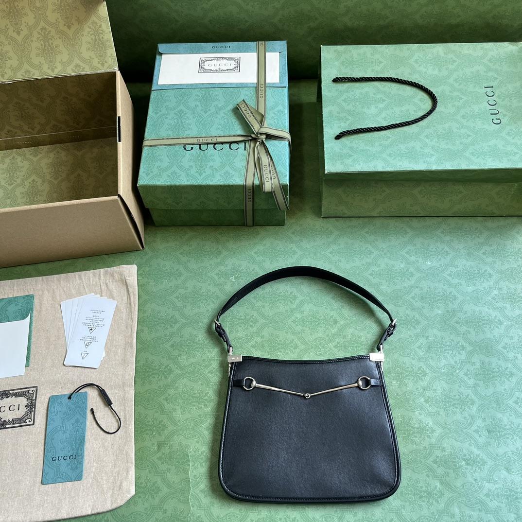 Gucci Horsebit Slim Small Shoulder Bag (23x 18.5x 3cm) - PerfectKickZ