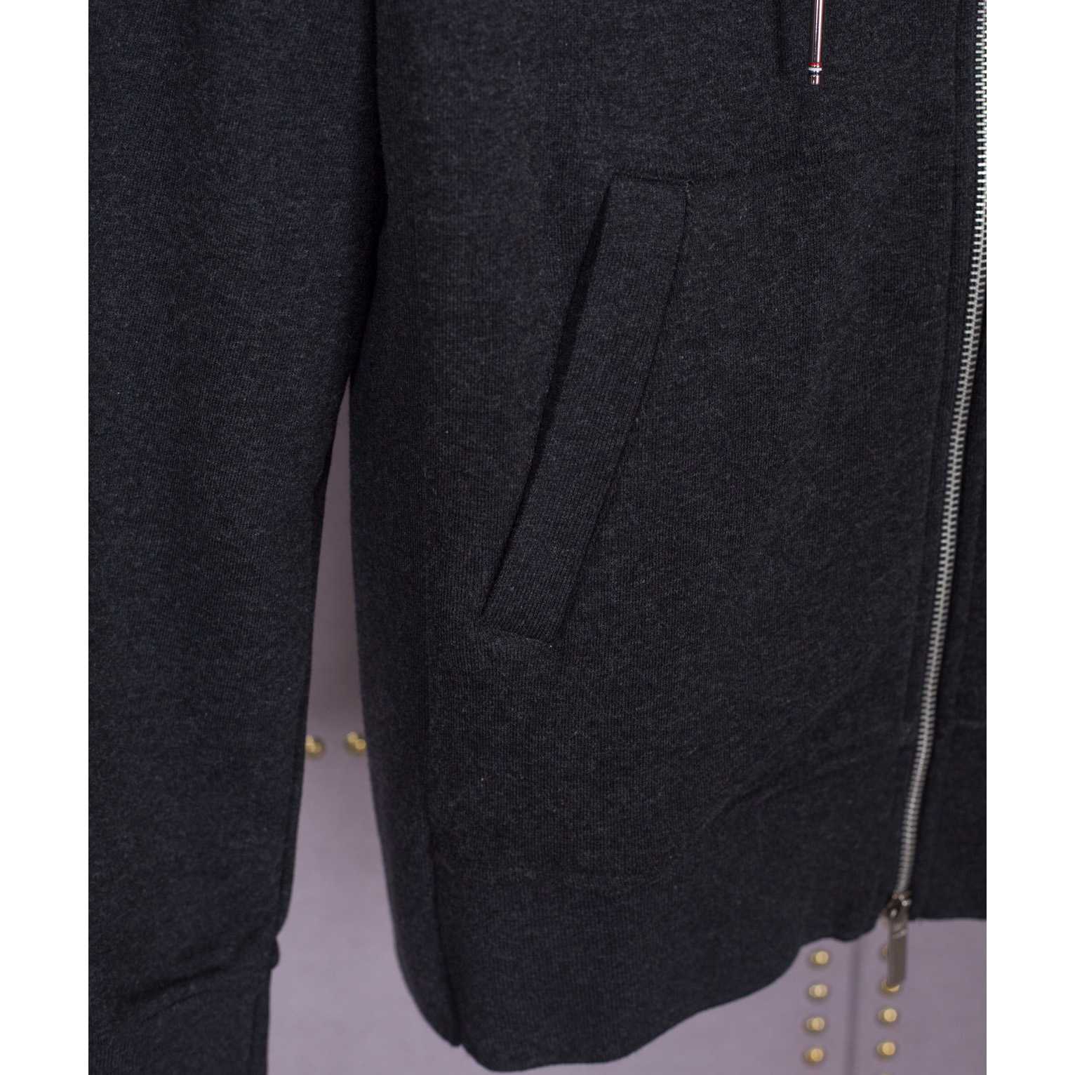 Thom Browne 4-Bar Zip-Up Cotton Hoodie - PerfectKickZ