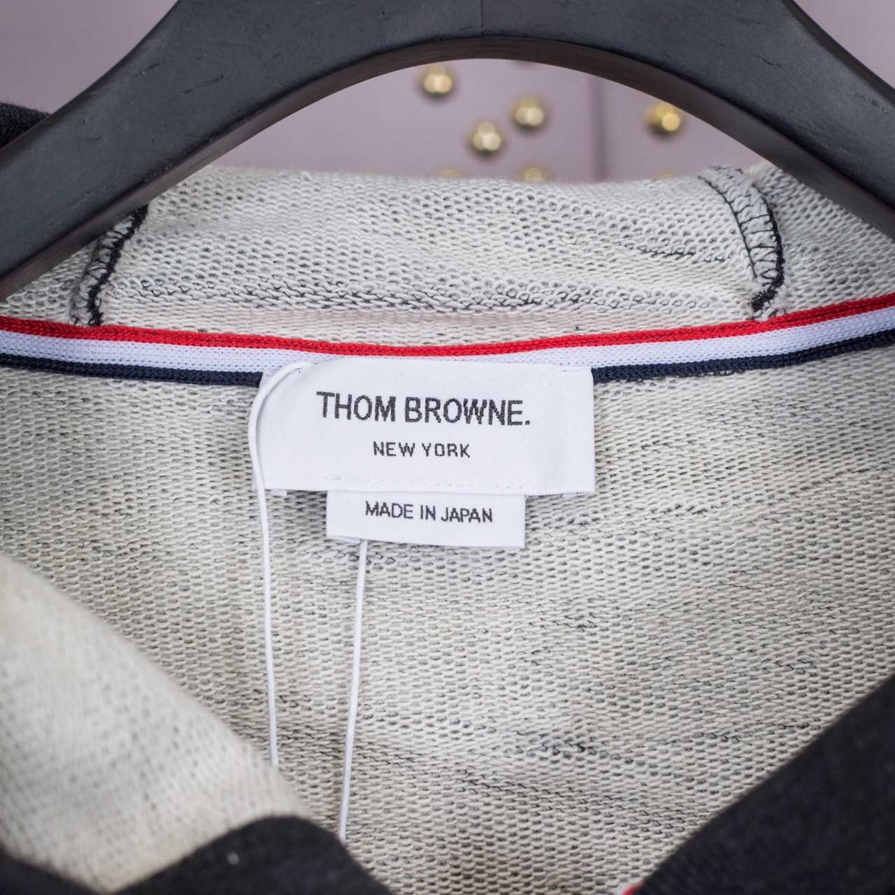Thom Browne 4-Bar Zip-Up Cotton Hoodie - PerfectKickZ